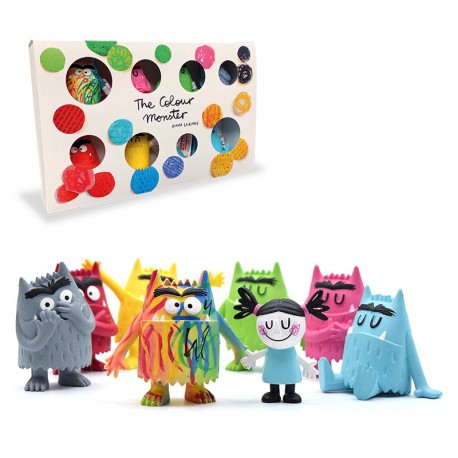 MONSTRUO DE COLORES SET 8 FIGURAS