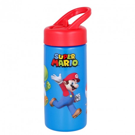 BOTELLA CANTIMPLORA SUPER MARIO 410 ML PP PLAYGROUND