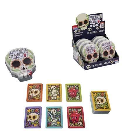 ESQUELETO CALAVERA DIABLITO 