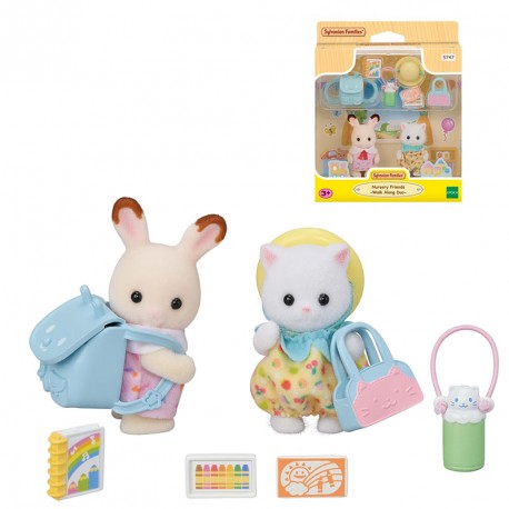 SYLVANIAN AMIGOS DE LA GUARDERIA CAMINANDO JUNTOS