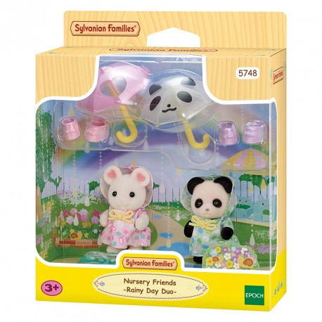 SYLVANIAN AMIGOS DE LA GUARDERIA DIA DE LLUVIA