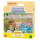 SYLVANIAN AMIGOS DE LA GUARDERIA FIESTA EN LA PISCINA