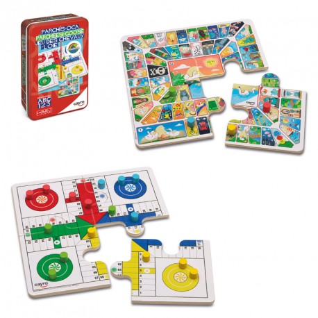 PARCHIS-OCA METAL BOX 