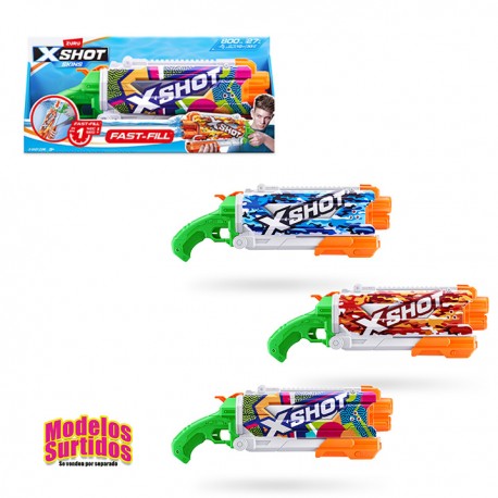 PISTOLA DE AGUA X-SHOT DOBLE CHORRO STDO