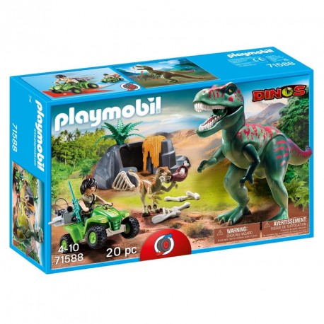 TIRANOSAURUS REX CON EXPLORADOR