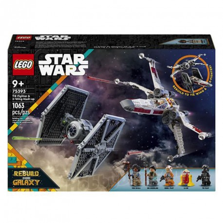 STAR WARS CAZA TIE y ALA-X FUSIONADOS