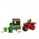MARVEL IRON MAN WITH BIKE AND HULK