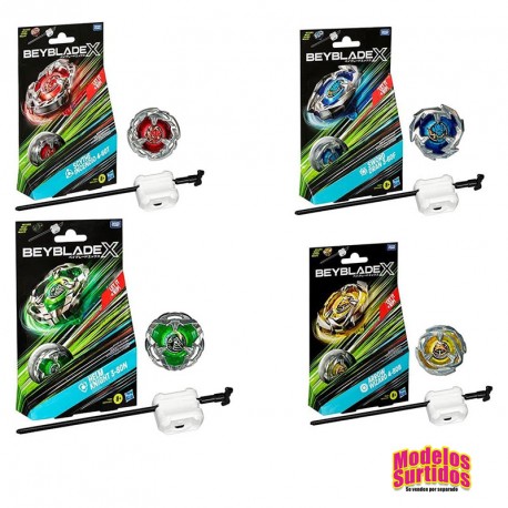 BEYBLADE X SURTIDO DE KITS INICIALES CON LANZADOR