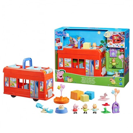PEPPA PIG AUTOBUS DE FIESTAS 2 EN 1