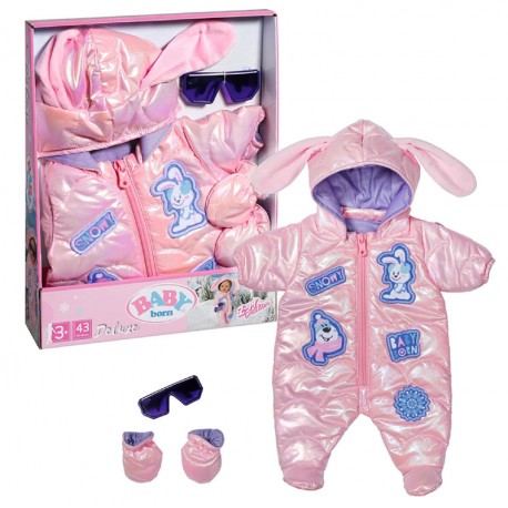 BABY BORN TRAJE DE NIEVE DELUXE 43CM