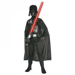 DISFRAZ DARTH VADER INF C/MASCARA 8-10 AÑOS