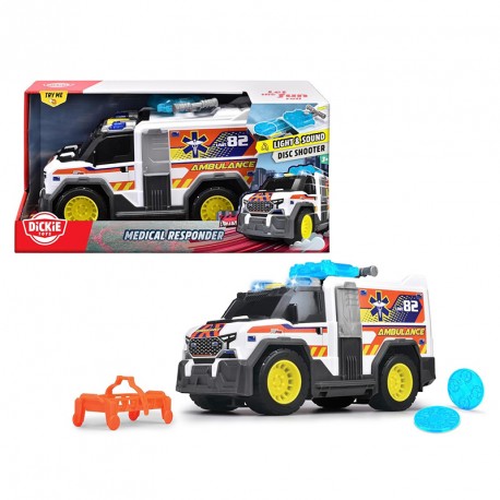 CITY HEROES MEDICAL RESPONDER 30CM LUZ Y SONIDO