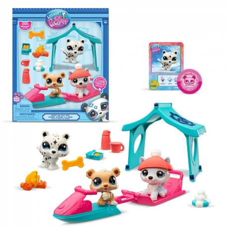 LITTLEST PET SHOP SNOWY DAY SET