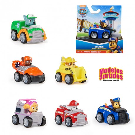 PATRULLA CANINA VEHICULO PUP SQUAD RACER CORE SURTIDO