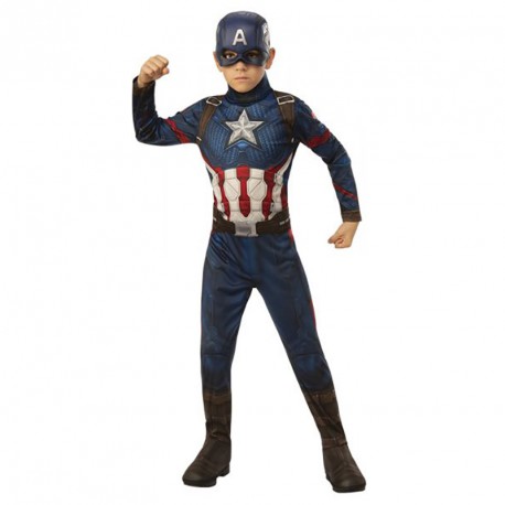 DISFRAZ CAPITAN AMERICA ENDGAME CLAS INF 8-10 ANOS