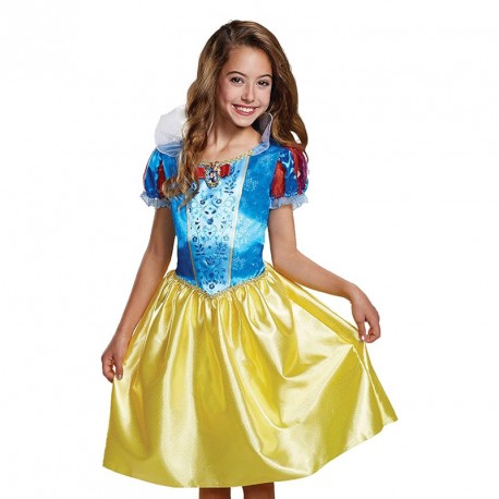 DISFRAZ DISNEY PRINCESS BLANCANIEVES T.7-8 AÑOS