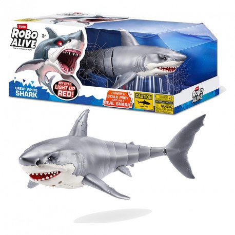 TIBURON ELECTRONICO 40 CM DE ROBO ALIVE