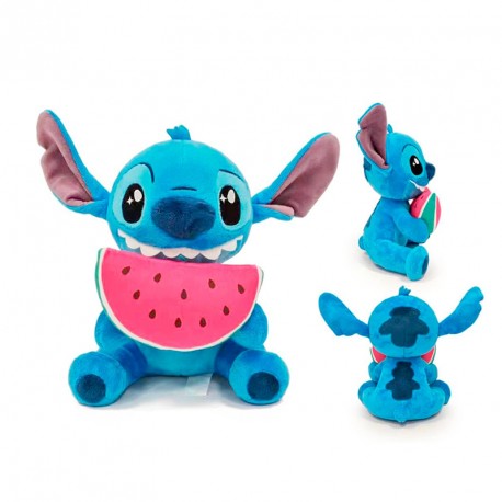 PELUCHE STITCH CON SANDIA 25 CM