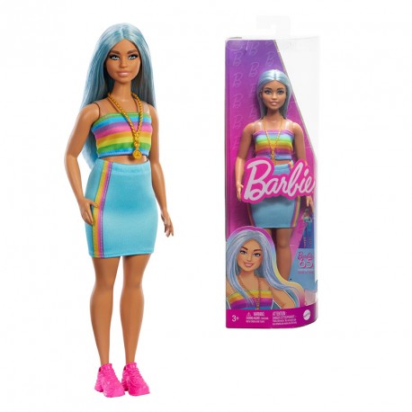 BARBIE FASHIONISTAS CAMISETA ARCOIRIS