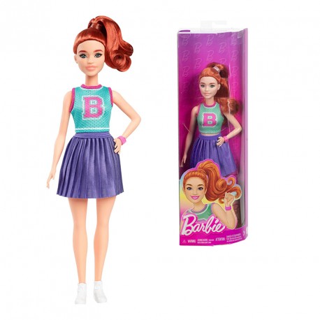 BARBIE FASHIONISTAS PELIRROJA ANIMADORA