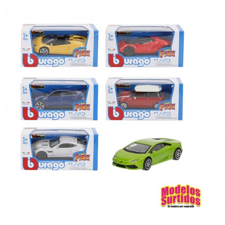 BURAGO COCHE METAL 1:43 STREET FIRE