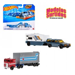 HOTWHEELS CAMION DE TRANSPORTE SURTIDO