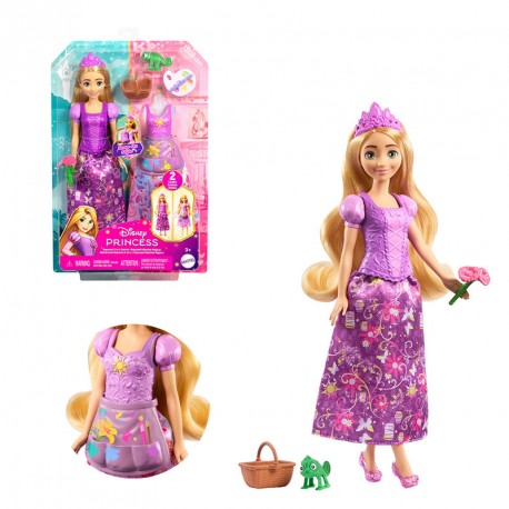 DISNEY PRINCESS MUÑECA RAPUNZEL HISTORIAS MAGICAS
