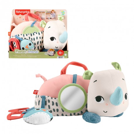 FP PLANET FRIENDS PEQUEÑO RINOCERONTE PARA JUGAR BOCA ABAJO