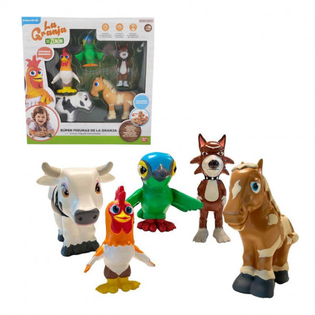 GRANJA DE ZENON PACK 5 SUPER FIGURAS 