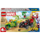 MARVEL SPIN Y ELECTRO DUELO DE VEHICULOS DINOSAURIO