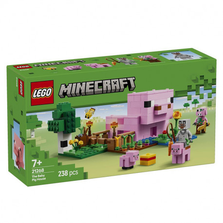 MINECRAFT LA CASA-CERDO BEBE