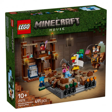 MINECRAFT EL RING DE COMBATE DE LA MANSION DEL BOSQUE
