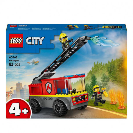 CITY CAMION DE BOMBEROS CON ESCALERA