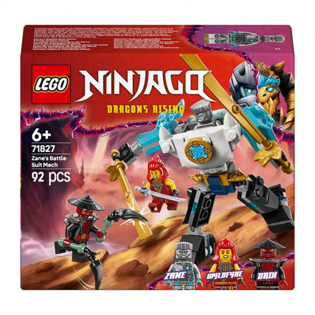NINJAGO ARMADURA ROBOTICA DE COMBATE DE ZANE