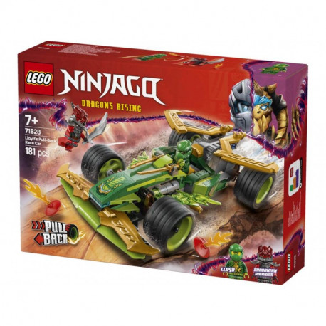 NINJAGO COCHE DE CARRERAS CON MOTOR DE CARGA MANUAL DE LLOYD