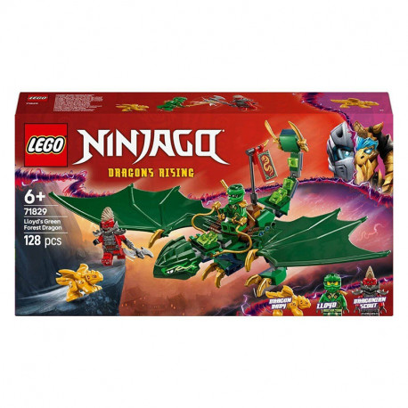 NINJAGO DRAGON VERDE DEL BOSQUE DE LLOYD