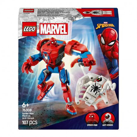 MARVEL ARMADURA ROBOTICA DE SPIDER-MAN VS. EL ANTI-VENOM