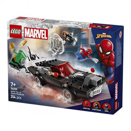 MARVEL SPIDER-MAN VS. COCHE BRUTAL DE VENOM