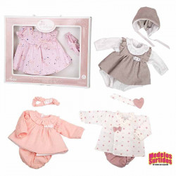 VESTIDO REBORN 45 CM (SURTIDO 4 MODELOS)