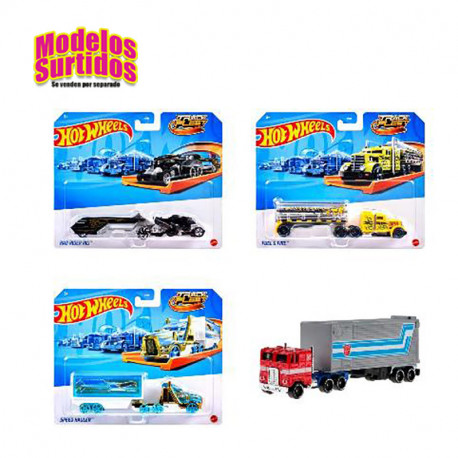 HOTWHEELS CAMION DE TRANSPORTE SURTIDO