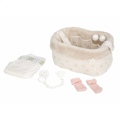 CANASTILLA ELEGANCE BEIGE ACCESORIOS 10X1