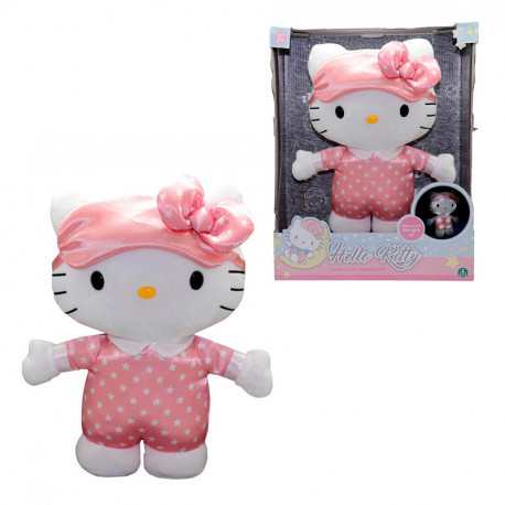 HELLO KITTY PELUCHE LUMINOSO HORA DE DORMIR
