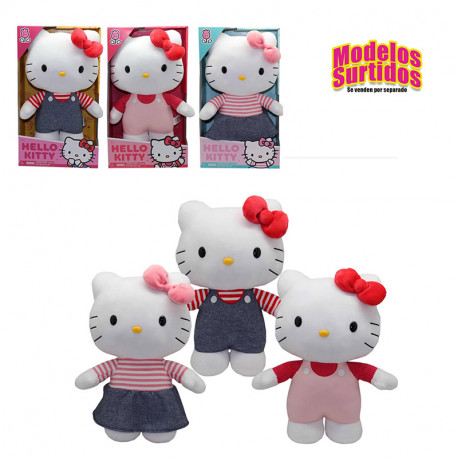 HELLO KITTY PELUCHE 30CM SURTIDO