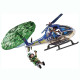 ACTION HEROES HELICOPTERO DE POLICIA PERSECUCION EN PARACAIDAS