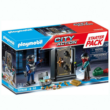 ACTION HEROES STARTER PACK CAJA FUERTE