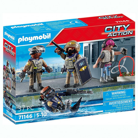 ACTION HEROES FUERZAS ESPECIALES SET FIGURAS