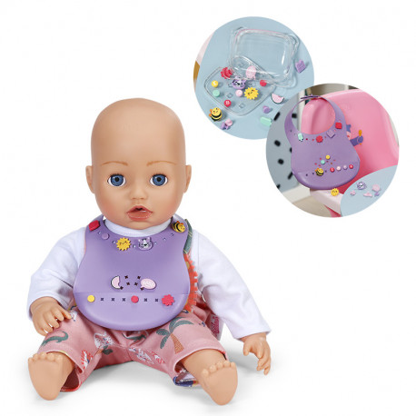 BABY BORN BABERO PLASTICO BIB PINPLAY