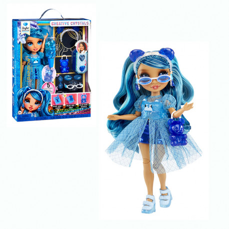 RAINBOW HIGH CRYSTAL FASHION DOLL SKYLER