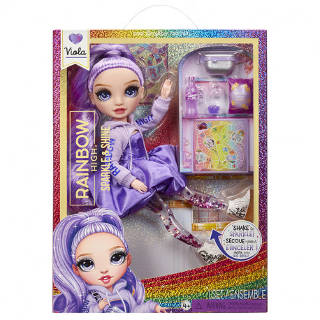 RAINBOW HIGH SPARKLE & SHINE VIOLA (PURPLE)
