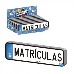 JUEGO MATRICULAS